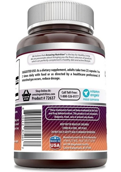Msm (Methylsulfonylmethane) Supplement 2000 Mg Per Serving Capsules 250 Kapsül