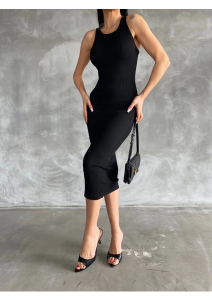 Halter Elbise