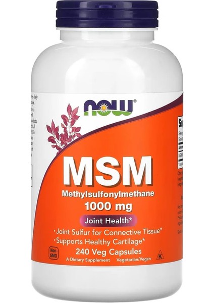 Msm 1000 mg 240 Veg Capsules