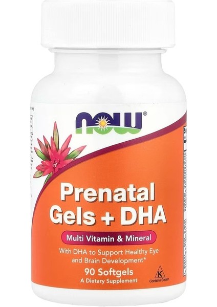Prenatal Gels + Dha 90 Softgels