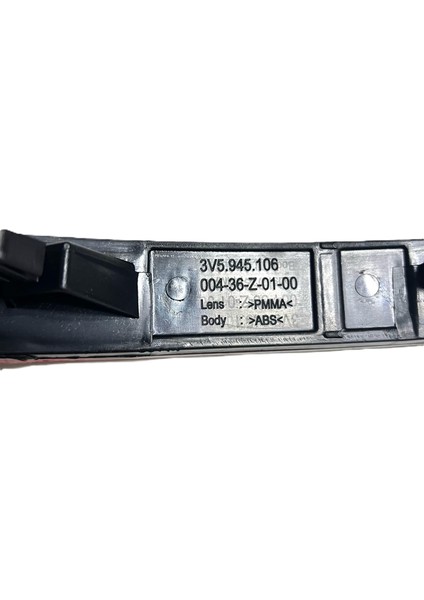 3V5945106 Skoda Super B (2015-2019) Arka Tampon Sağ Reflektör