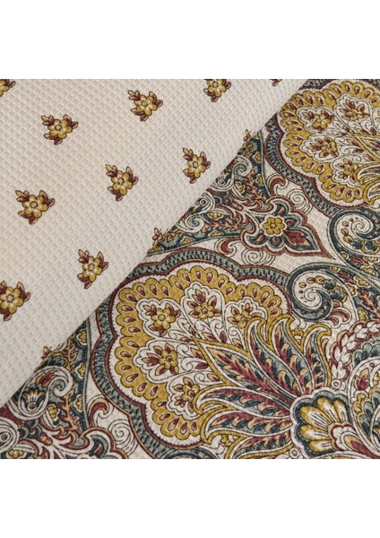 Cherly Pamuk Çift Kişilik Pike Takımı Hardal fırsatları