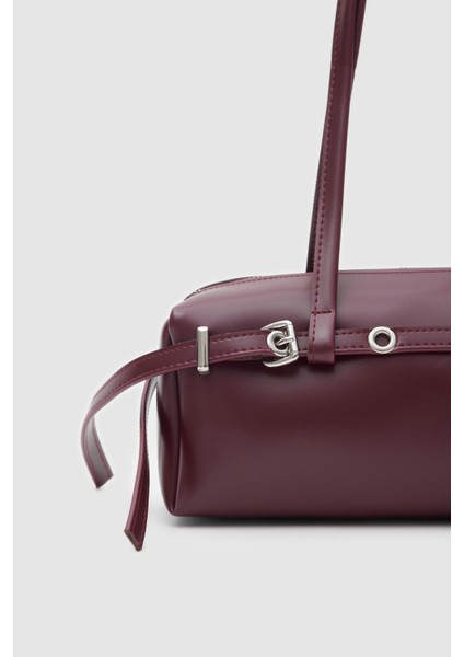 Boop Bordo Baget Çanta