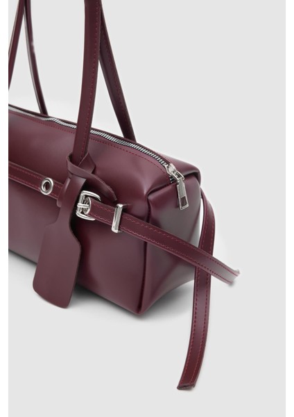 Boop Bordo Baget Çanta