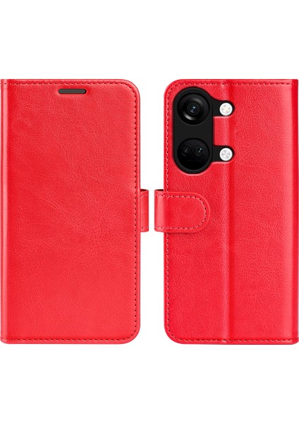 Oneplus Nord 3 5g Crazy Horse Doku Telefon Cüzdan Kılıfı (Yurt Dışından)