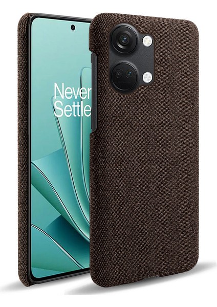 Oneplus Nord 3 5g Darbeye Dayanıklı Kaymaz Kılıf Kumaş + Sert Pc Koruyucu Koruyucu Telefon Kapağı (Yurt Dışından)