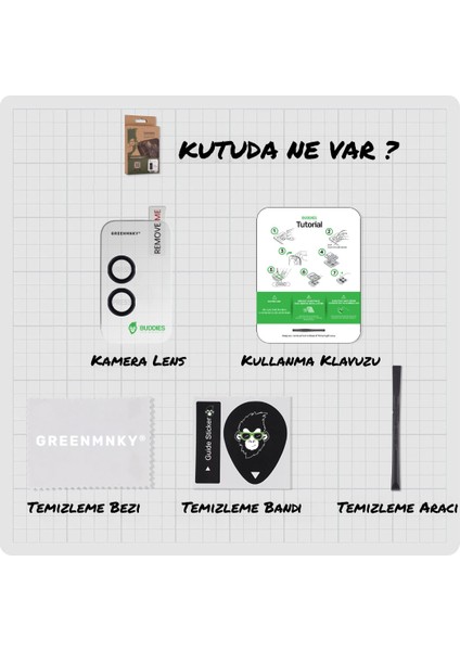 Buddıes Iphone 16 / 16 Plus Uyumlu Kamera Lens Koruyucu (SİLVER) indirimleri