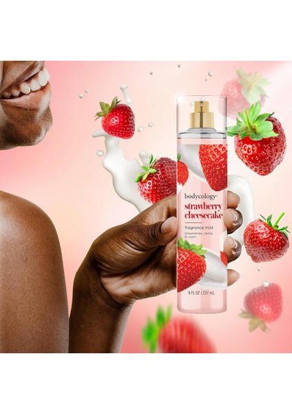 Strawberry Cheesecake Fragrance Mist Çilekli Kadın Vücut Spreyi fırsatları