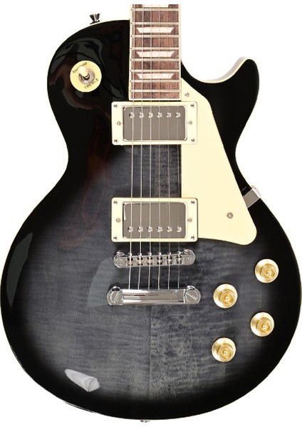 Meg-Lpf-Tbk Trans Siyah Elektro Gitar