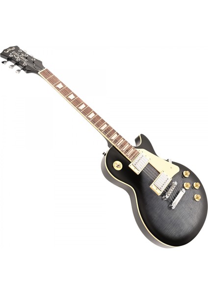 Meg-Lpf-Tbk Trans Siyah Elektro Gitar modelleri
