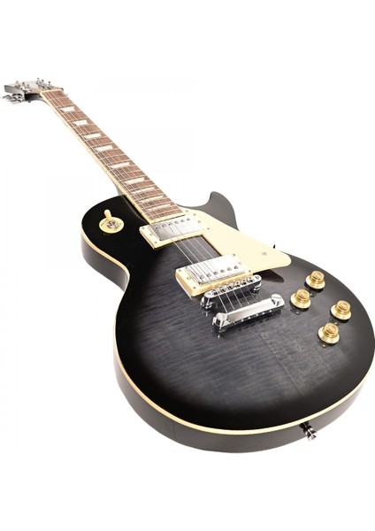 Meg-Lpf-Tbk Trans Siyah Elektro Gitar fırsatları