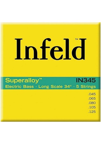 Infield IN345 Bas Gitar Teli