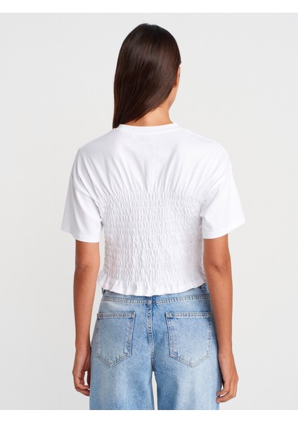 31716 Bisiklet Yaka Gipeli T-Shirt-Siyah fiyatları