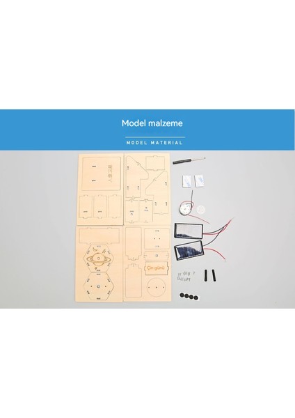 Havacılık Modeli Diy Teknoloji Küçük El Yapımı Malzemeler Eğitici Oyuncaklar (Yurt Dışından)
