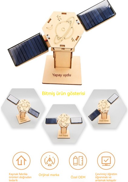 Havacılık Modeli Diy Teknoloji Küçük El Yapımı Malzemeler Eğitici Oyuncaklar (Yurt Dışından)