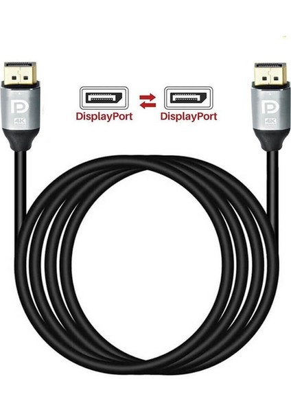 ZR836 Dp To Dp 4K 60HZ Görüntü Aktarım Kablosu 3 M