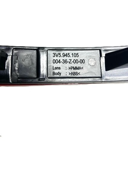 3V5945105 Skoda Super B (2015-2019) Arka Tampon Sol Reflektör fiyatları