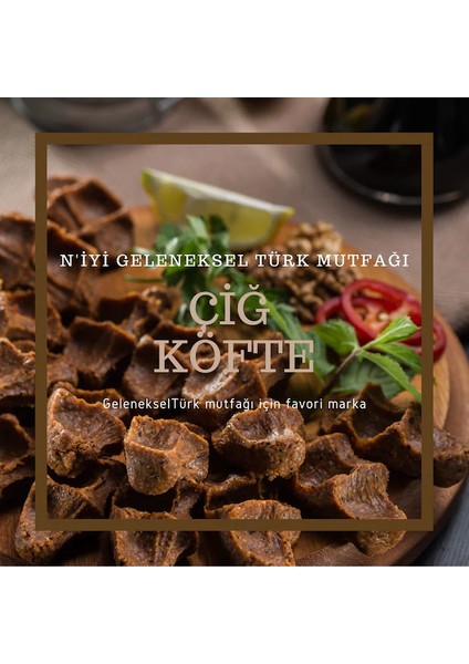 Çiğ 1 KG + Lavaş 10 Adet + Çiğ Sosu 1 L fiyatları