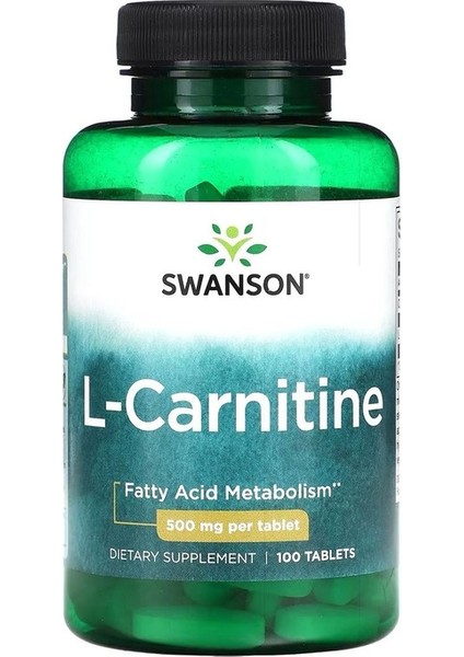 L-Carnitine 500 Mg 100 Tablet