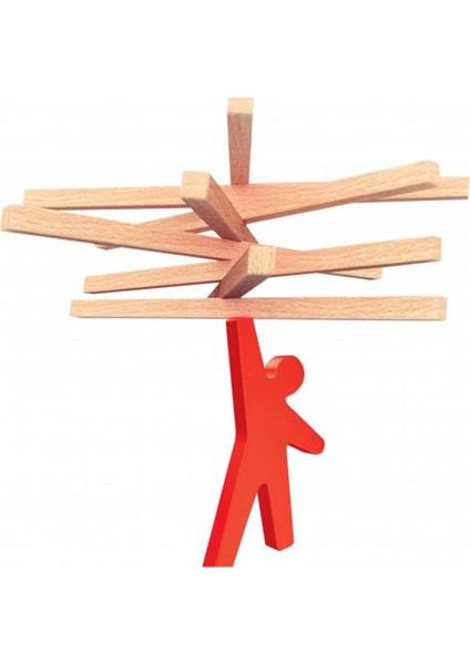 Nessiworld Playwood Ahşap Denge Çubukları