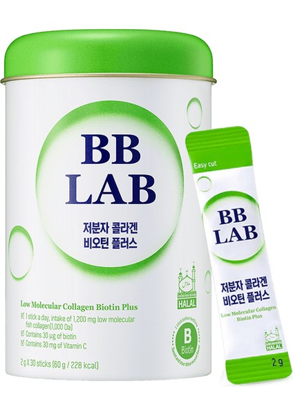Low-Molecular Collagen Biotin Plus Kolajen 30 Şase