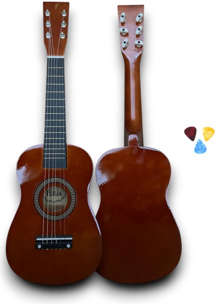 FR-23CF 6 Telli Çocuk Gitarı - Kahverengi