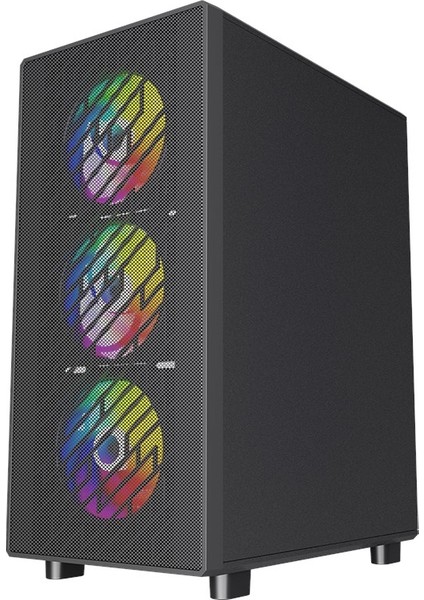 Pb A600B Rgb Fan Kasa Amd Ryzen 7 9700X 16 GB Ram 500 GB SSD Asus Dual Rtx 4060 W11 Pro