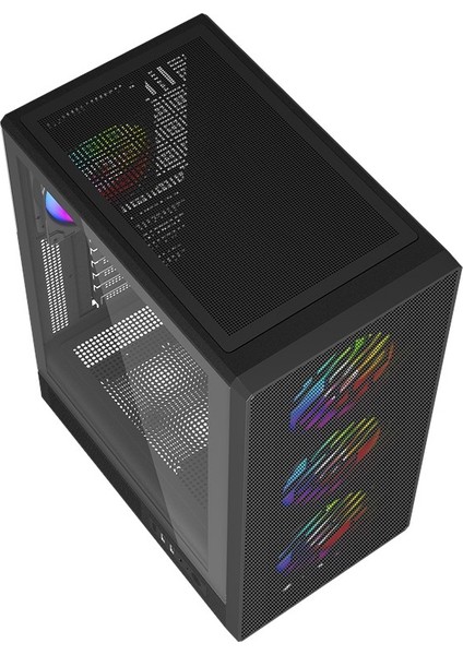 Pb A600B Rgb Fan Kasa Amd Ryzen 7 9700X 16 GB Ram 500 GB SSD Asus Dual Rtx 4060 W11 Pro
