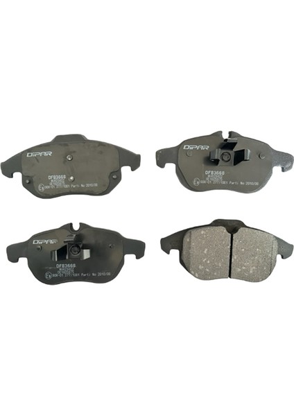 Fren Balatası Vectra GDB1613,573089,1605972,0986494044,323700007300,FDB1520,ADW194210,BSG 65-200-034