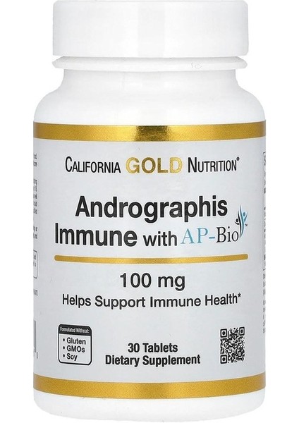 Andrographis Immune With Ap-Bio 100 Mg 30 Tablet