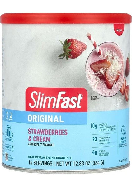 Shake Çilek ve Krema 1283 Oz 364 gr