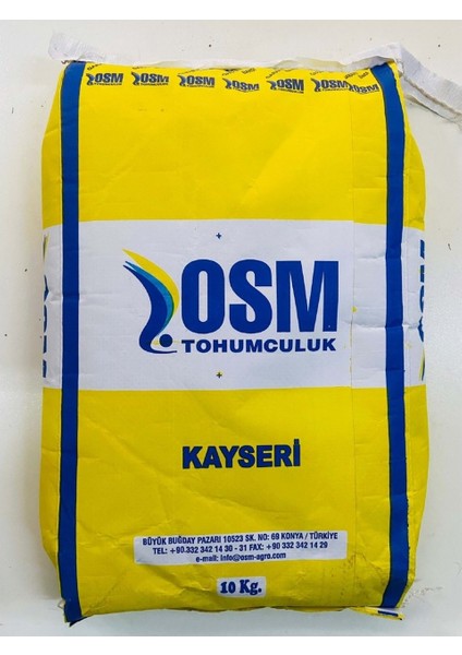 Osm Kayseri Yonca Tohumu 10 Kg, Kaplamalı
