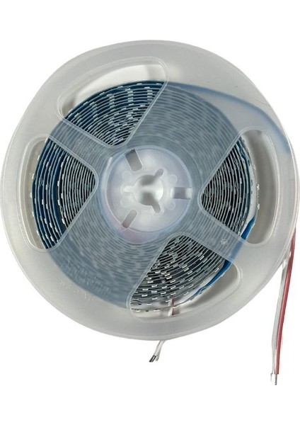 5mm 12V 120 Ledli 2835 Mavi Şerit LED (5metre)Ince Pcb Li