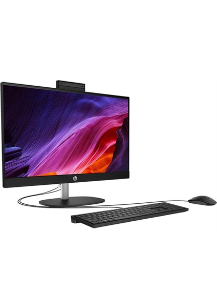 24-CR0034NT Amd Ryzen 5 7520U 8gb 1tb SSD Windows 11 Home Amd Radeon™ Grafik Kartı 23.8 Inç IPS Fullhd All In One Bilgisayar 80N40EAH22+ Zetta Flash Bellek