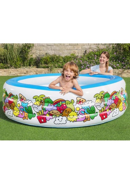 Nessiworld Bestway Şişme Jumbo Desenli Havuz 51122 fırsatları