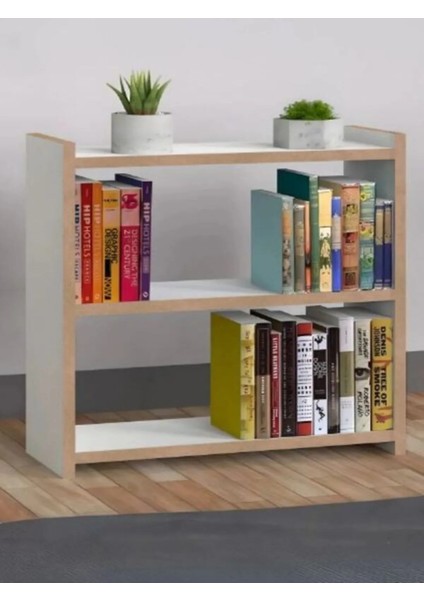 Mutfak Banyo Balkon Için Çok Amaçlı Mini Raflı Masa ve Tezgah Üstü Dolap Mdflam