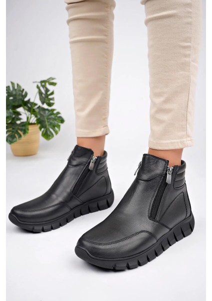 Deri Kadın Anatomik Deri Bot TRC179-3608 modelleri