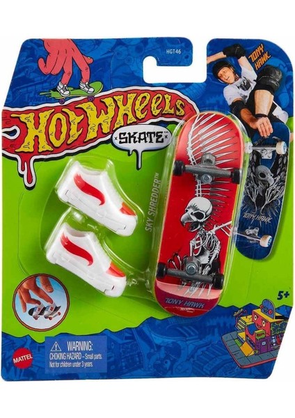 HGT46 Hot Wheels Skate Parmak Kaykay ve Ayakkabı Paketleri modelleri