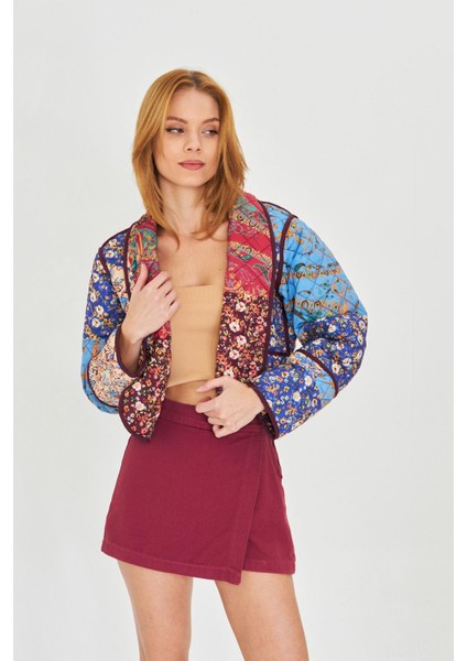 Çift Taraflı Desenli Kapitone Ceket fırsatları