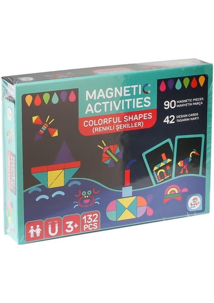 LC7523 Manyetik Aktivite Renkli Şekiller -Laço