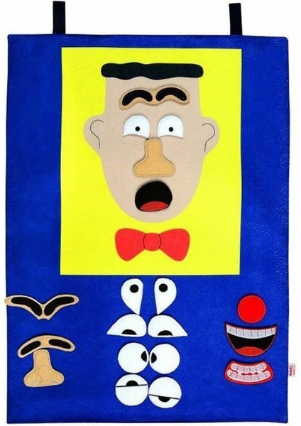 AND-5123 Cırtlı Pano Yüz Ifadeleri Erkek