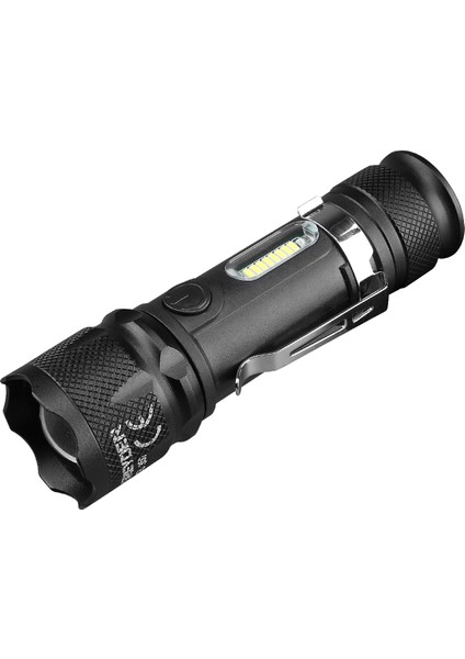 GD-350 Şarjlı USB Mıknatıslı Fener