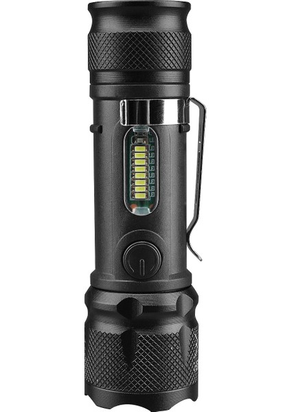 GD-350 Şarjlı USB Mıknatıslı Fener