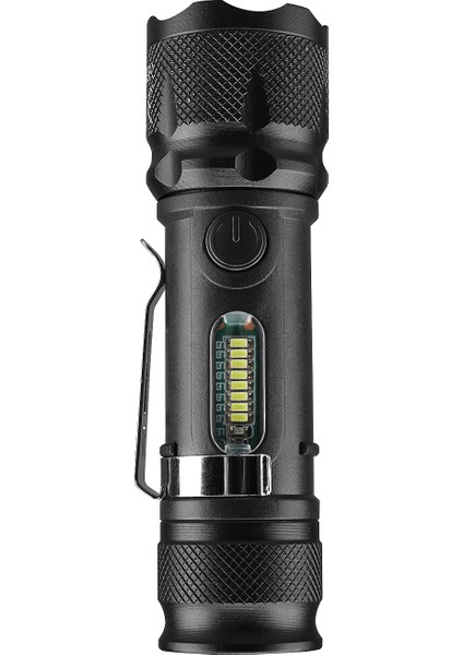 GD-350 Şarjlı USB Mıknatıslı Fener