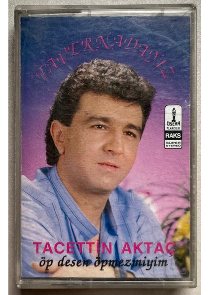 Tacettin Aktaç Öp Desen Öpmezmiyim Kaset (Orjnal Dönem Kağıt Baskı Kaset)