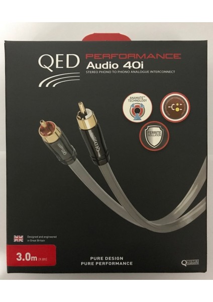 QE-6117 Performance Audıo 40I Rca Kablo - 3m