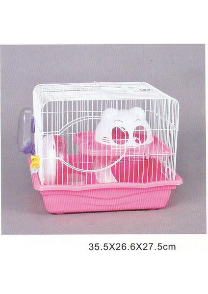Hamster Kafesi 35X26X27 x 1 Adet 11