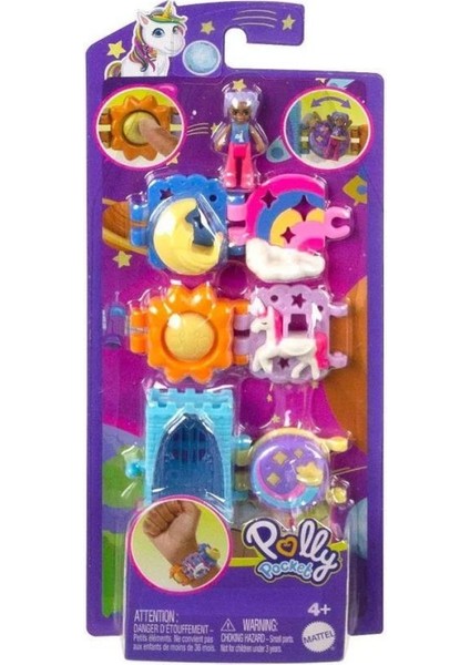 HKV67 Polly Pocket Bileklik Olabilen Sevimli Oyun Setleri modelleri