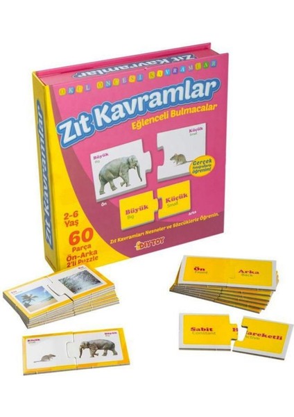 1390 Eğlenceli Bul Zıt Kavramlar