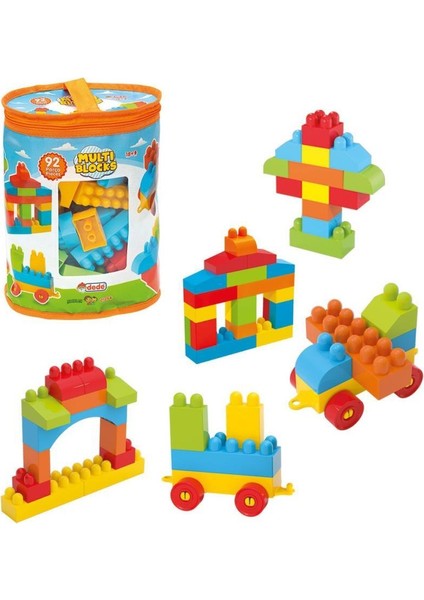 Nessiworld 01254 Multi Blok Seti 92 Parça -Dede